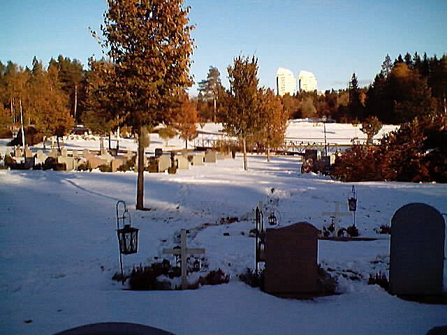 Utsikten fr&aring;n Oskars grav.